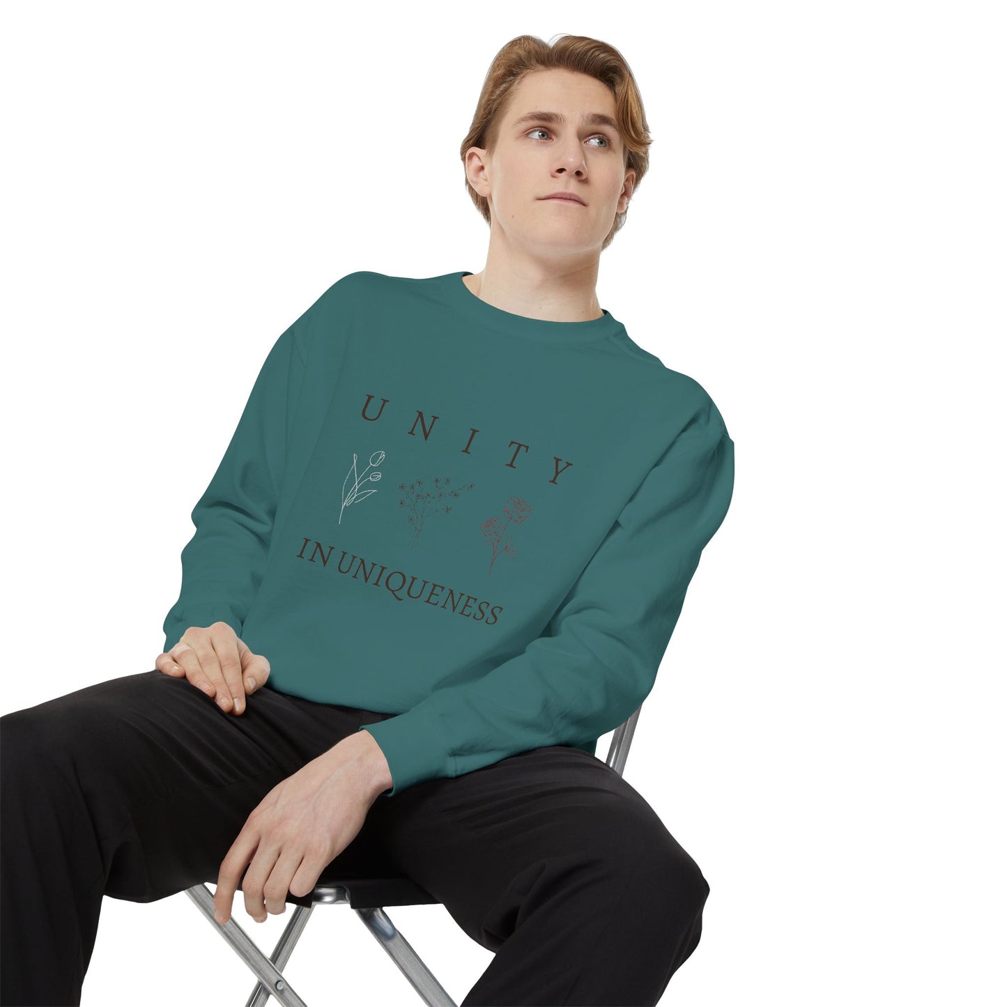 Unity in Uniqueness | Garment Dyed Sweatshirt