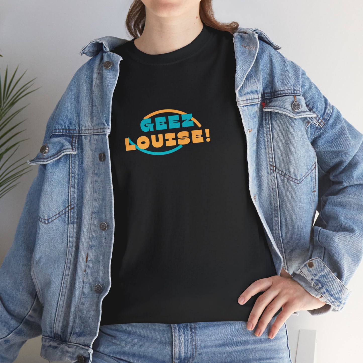 Geez Louise - Unisex Heavy Cotton Graphic Tee