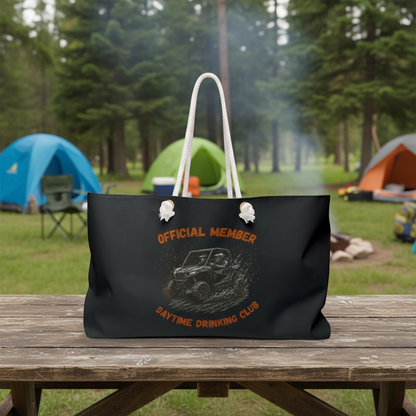 VIP Daytime Drinking Club | Side-by-Side Image | Weekender Bag