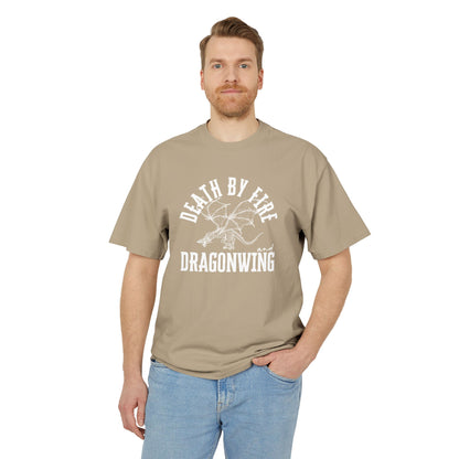 Death By Fire & Dragonwing | Unisex Heavy Faded Tee