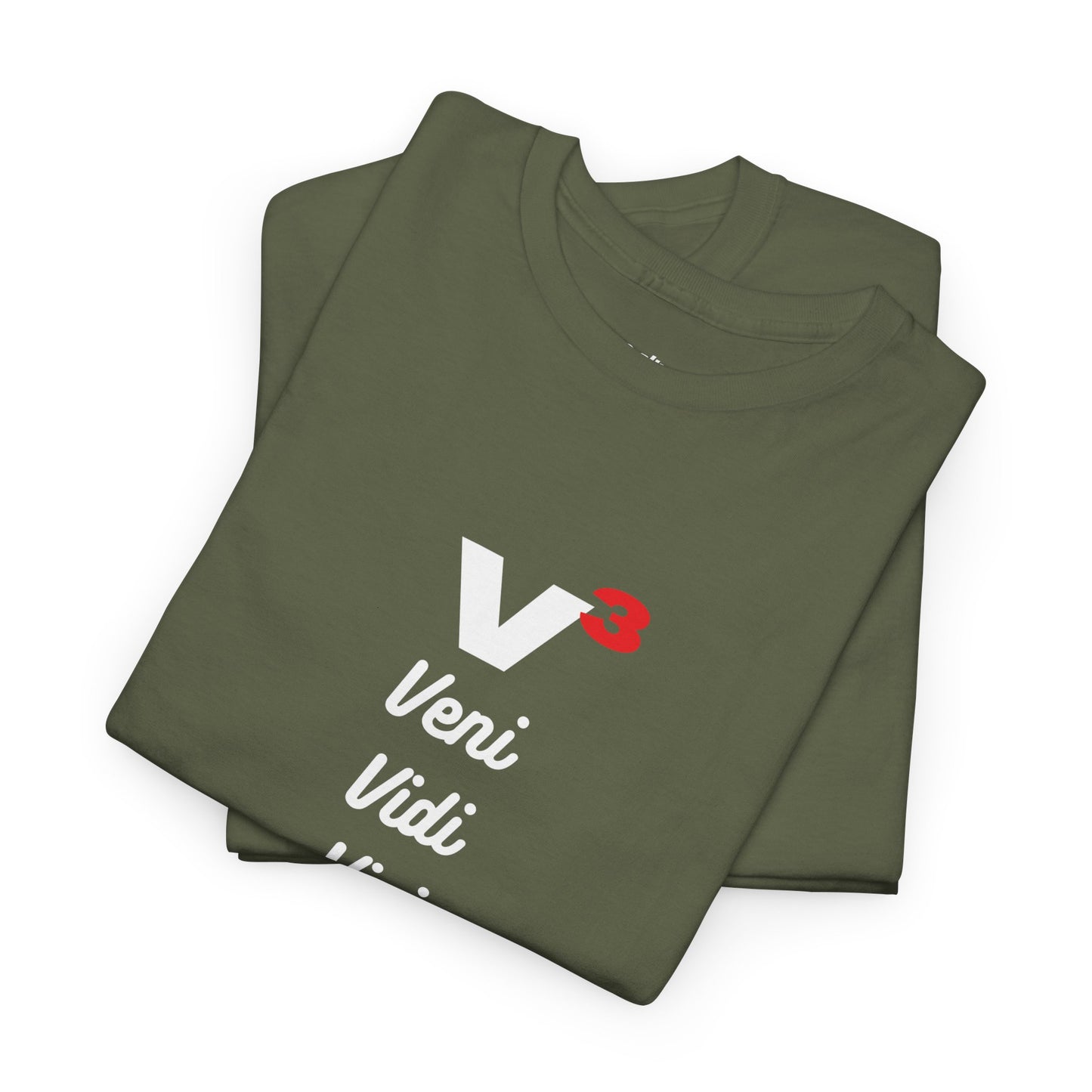 Veni, Vidi, Vici | V-Cubed | Unisex Heavy Cotton Graphic Tee