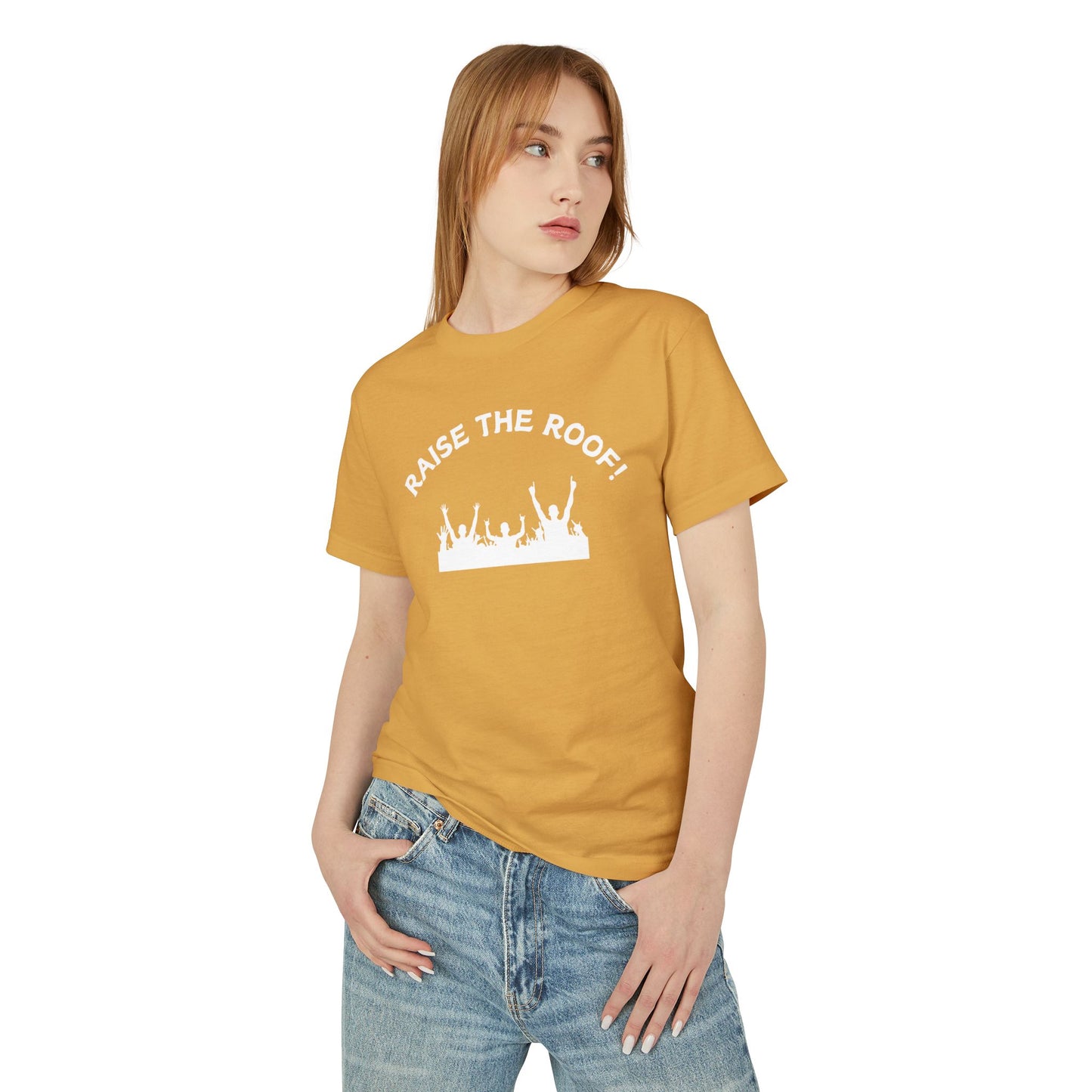 Raise the Roof - Unisex Garment-Dyed Heavyweight Cotton Tee