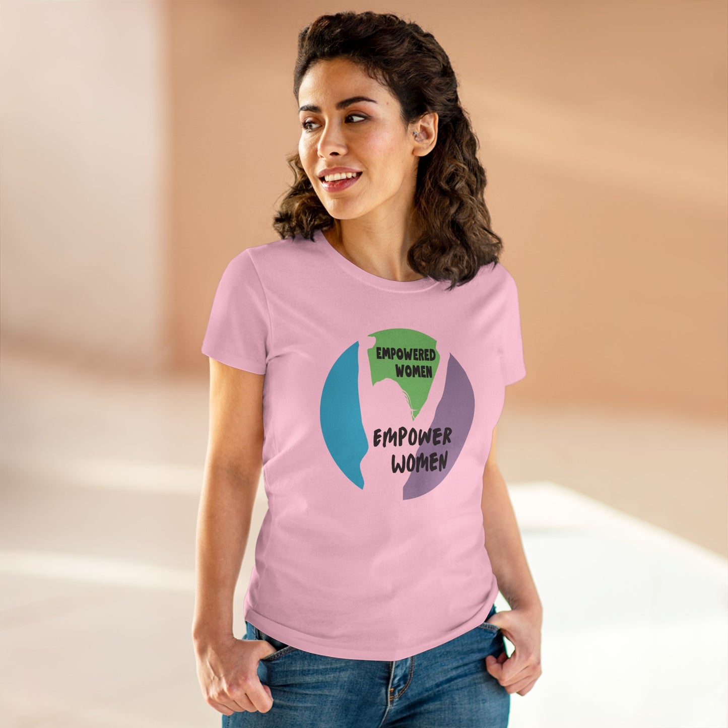 Empowered Women Empower Women | V1 | Women's Midweight Graphic Tee