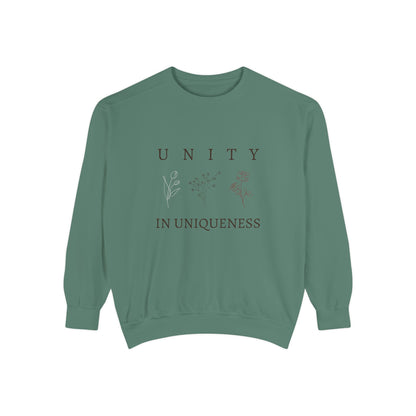 Unity in Uniqueness | Garment Dyed Sweatshirt