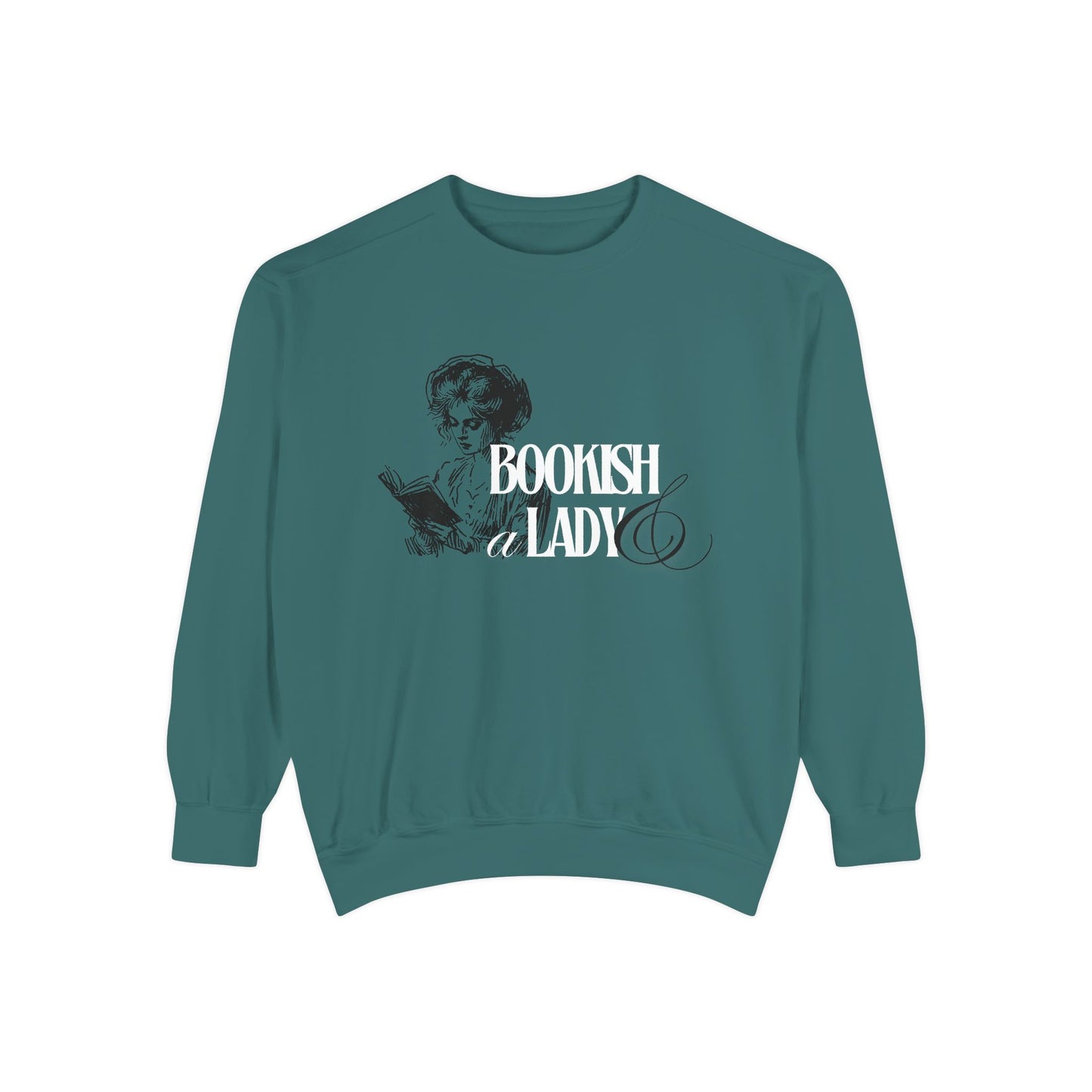 Bookish & A Lady | Garment Dyed Sweatshirt