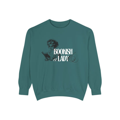Bookish & A Lady | Garment Dyed Sweatshirt
