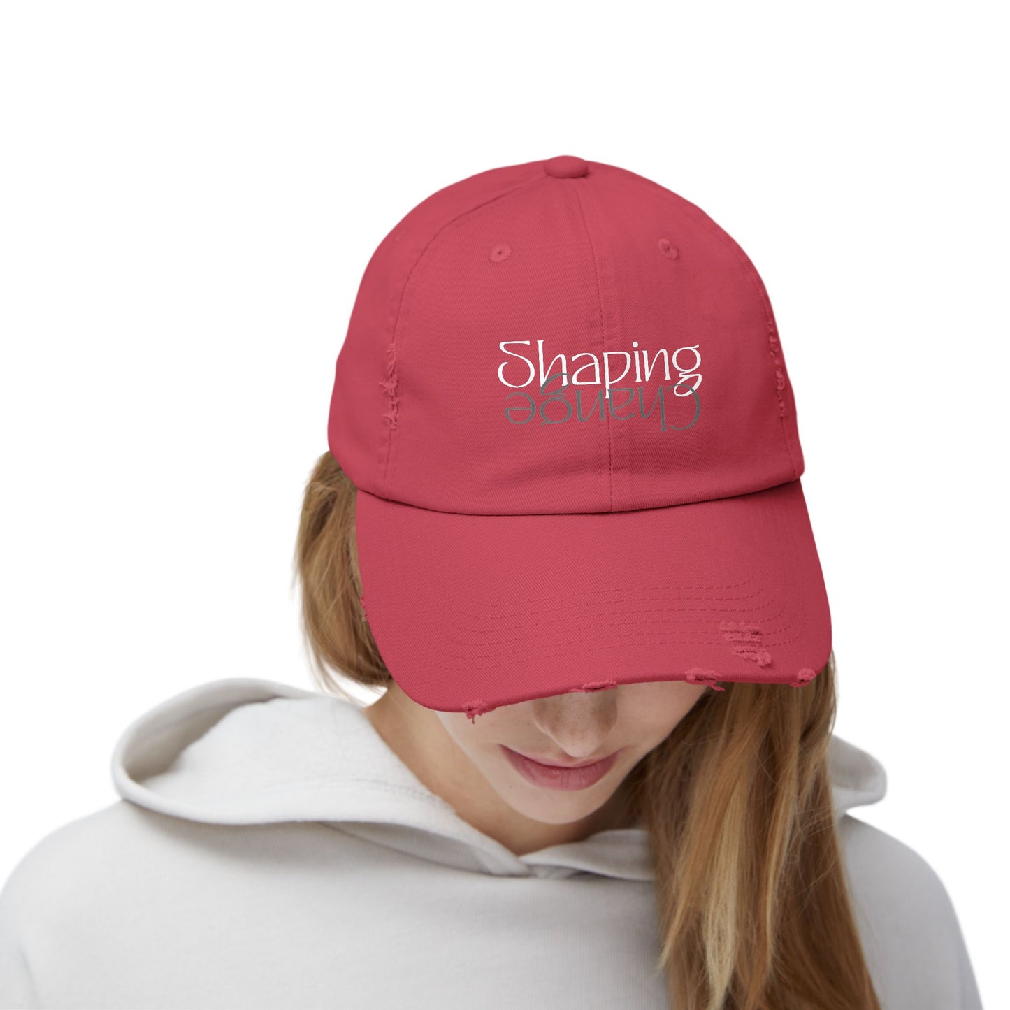 Shaping Change | V2 | Unisex Distressed Cap