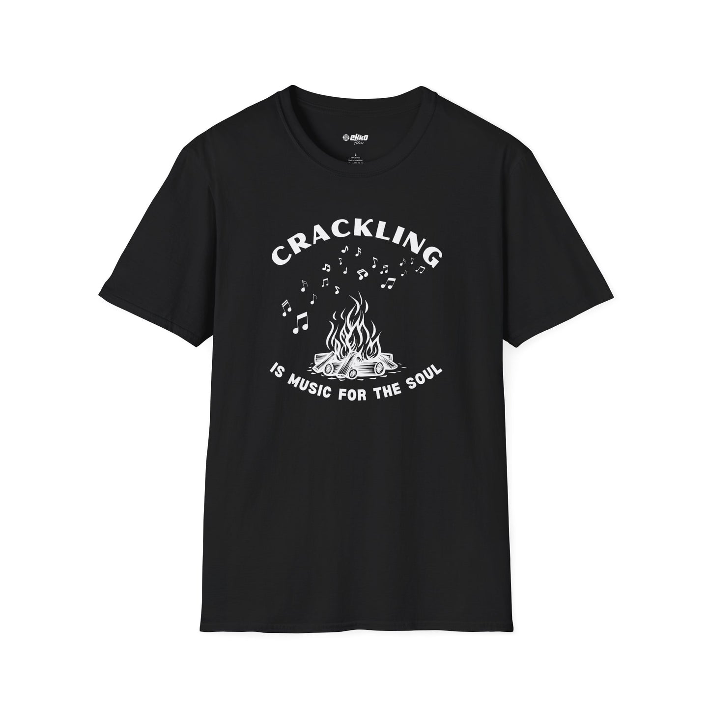 Crackling is Music for the Soul | Unisex Graphic Tee