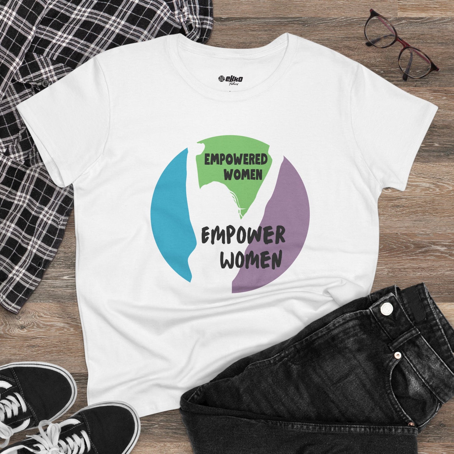 Empowered Women Empower Women | V1 | Women's Midweight Graphic Tee