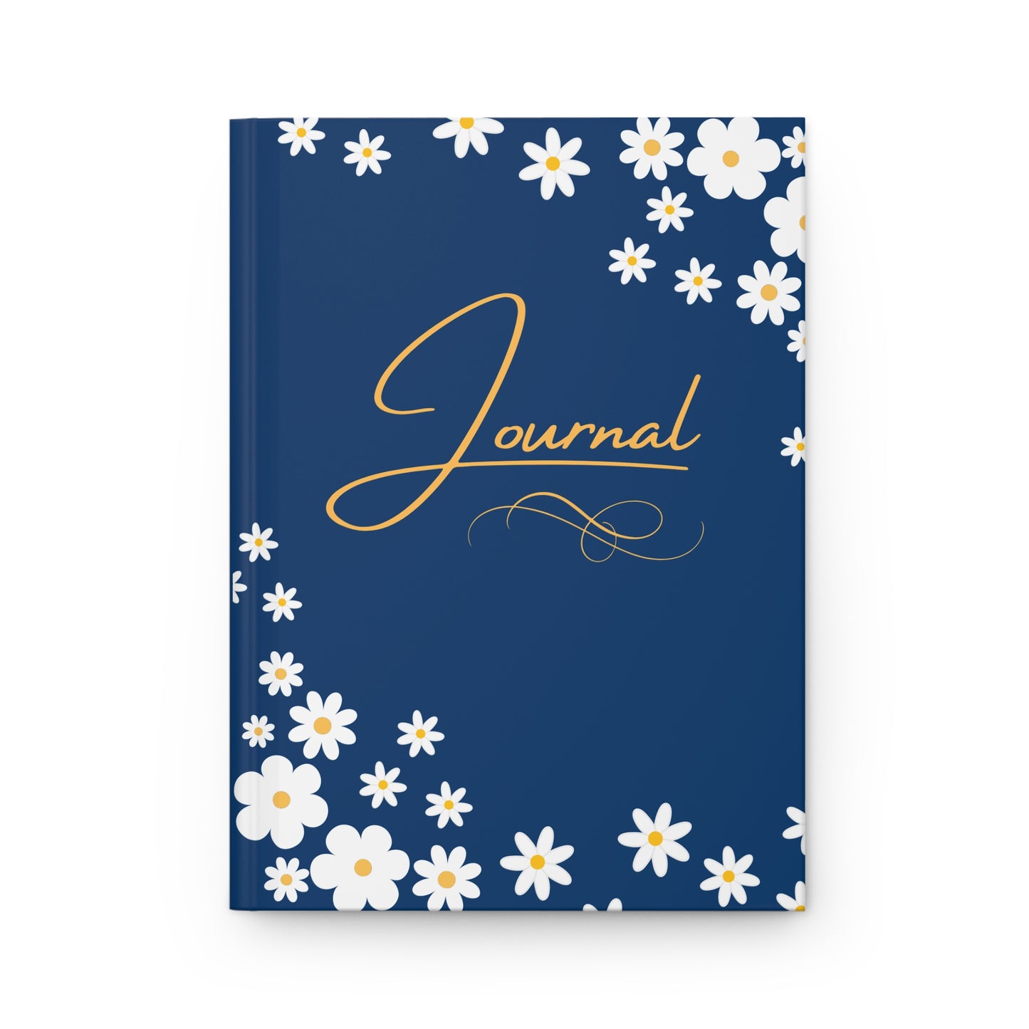 Daisy Blue - Hardcover Journal Matte