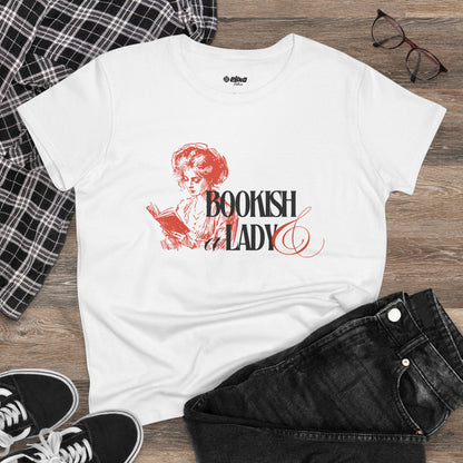 Bookish & A Lady | Women's MIdweight Graphic Tee