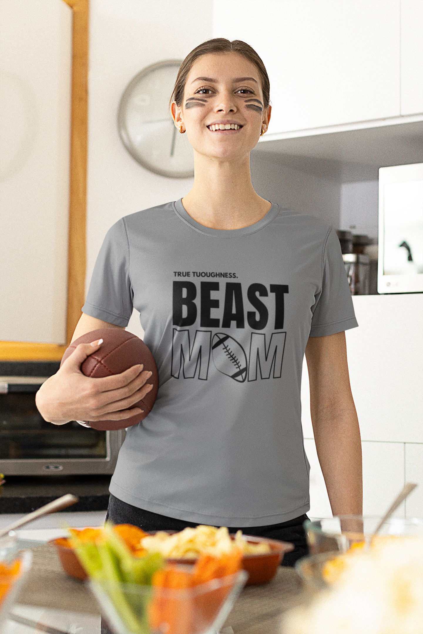 Beast Mom | Football | Unisex Graphic Tee