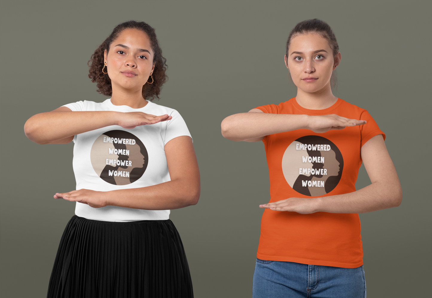 Empowered Women Empower Women | V2 | Women's Midweight Graphic Tee