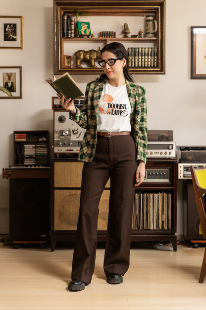 Bookish & A Lady | Women's MIdweight Graphic Tee