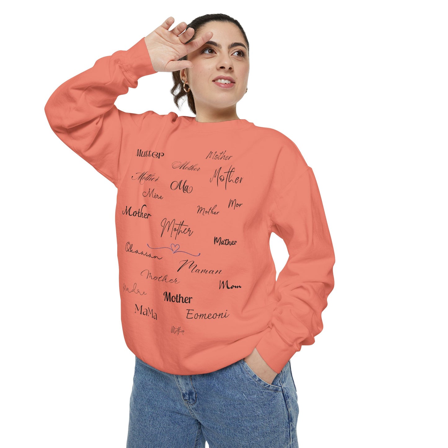 Mom Mother Madre | Garment Dyed Sweatshirt