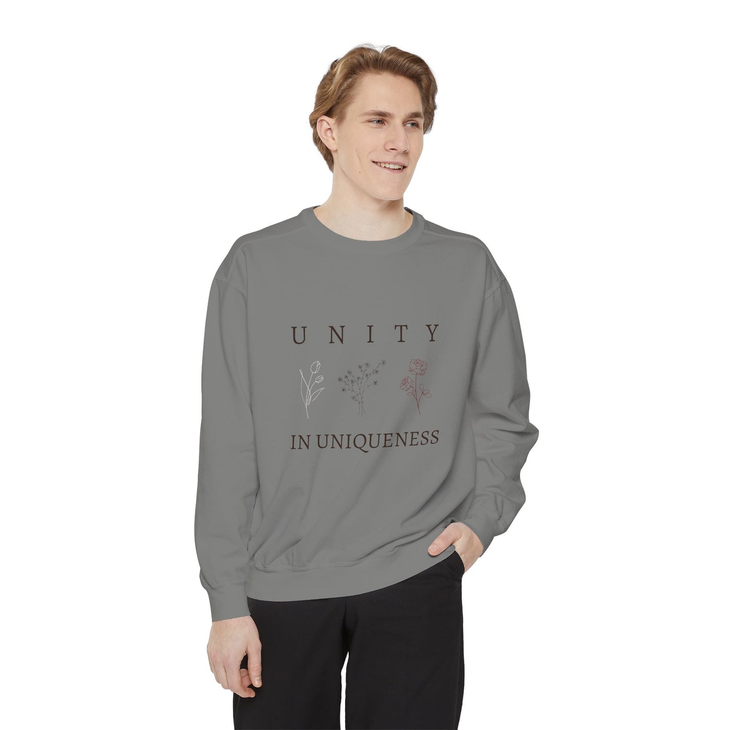 Unity in Uniqueness | Garment Dyed Sweatshirt
