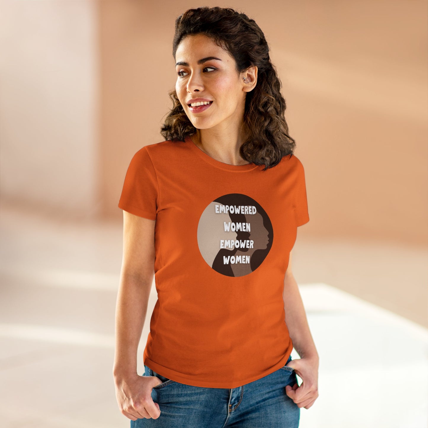 Empowered Women Empower Women | V2 | Women's Midweight Graphic Tee
