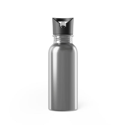 Never Walk Alone - Stainless Steel Water Bottle With Straw, 20oz