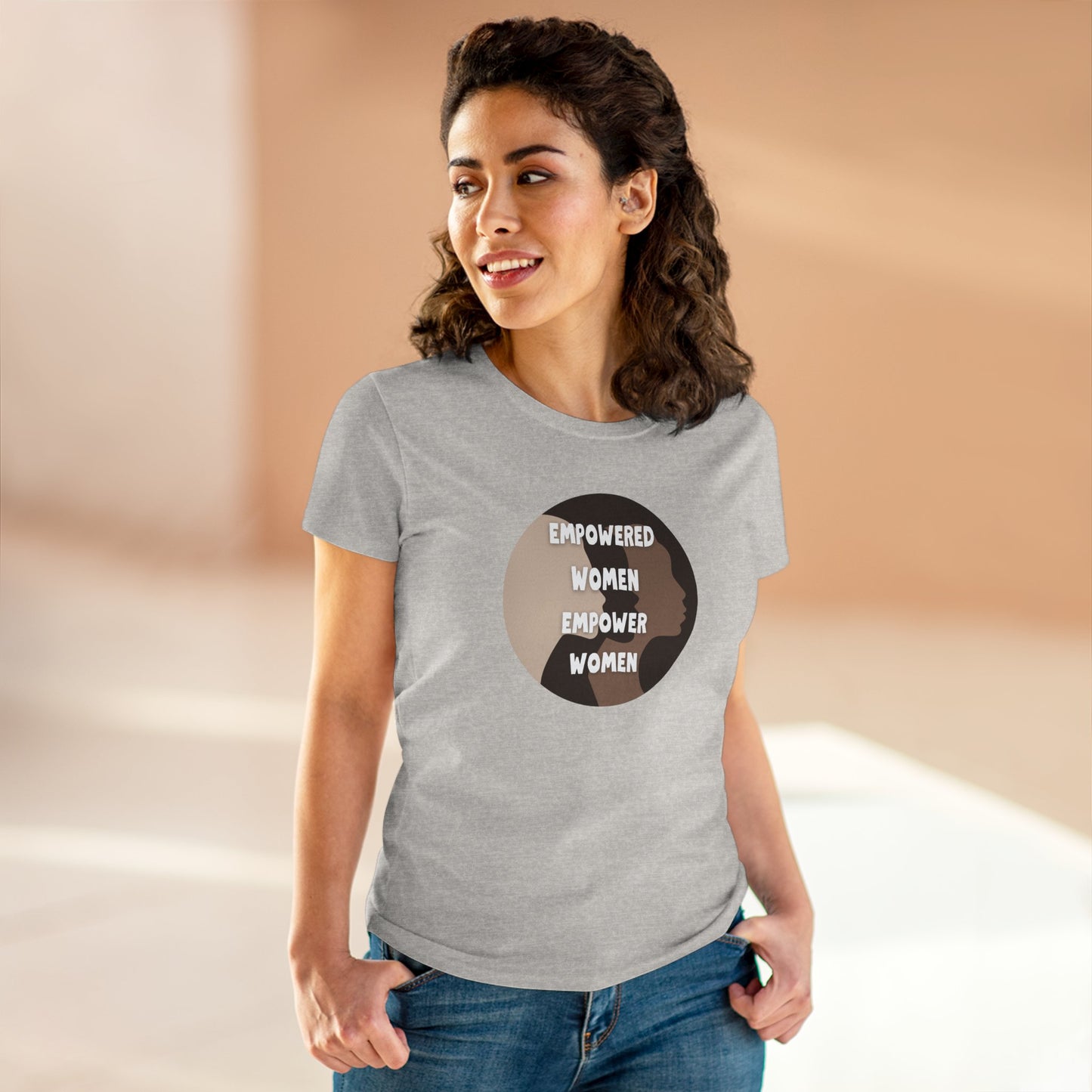 Empowered Women Empower Women | V2 | Women's Midweight Graphic Tee