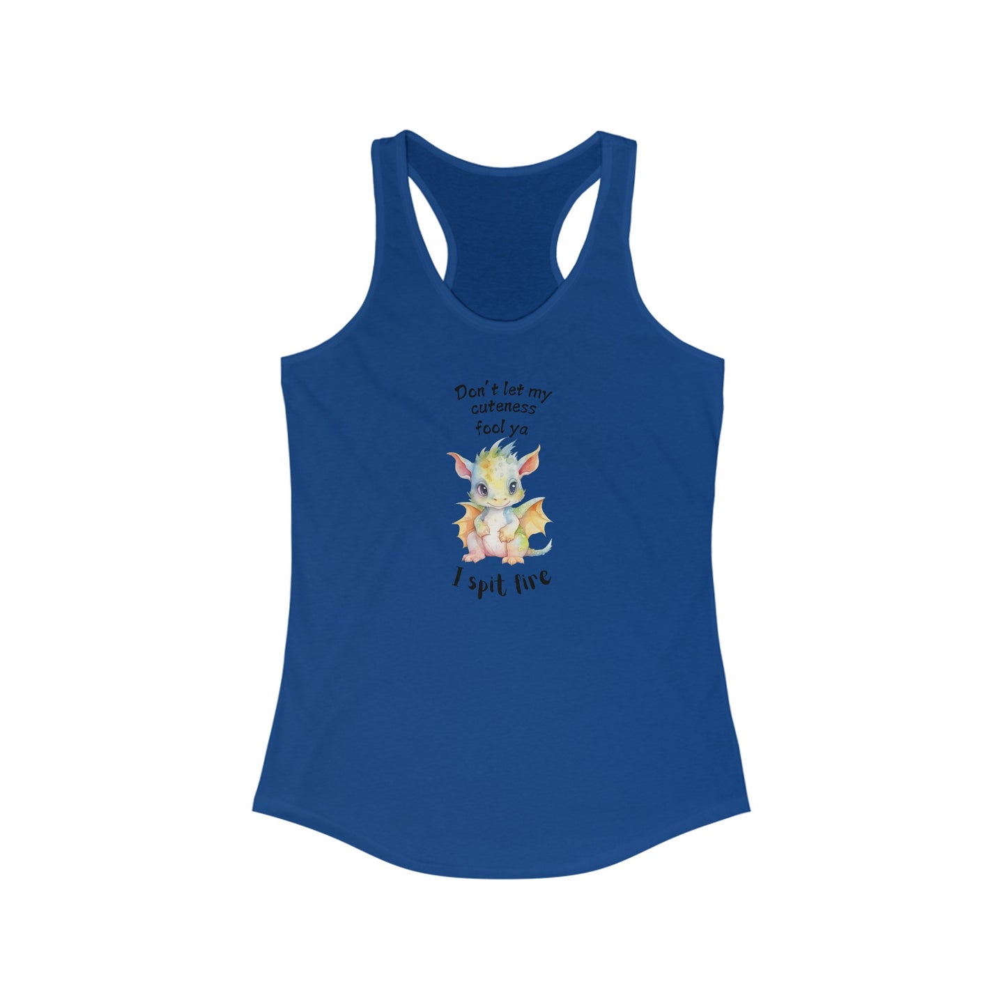 Cuteness Fooled - Women's Ideal Racerback Tank