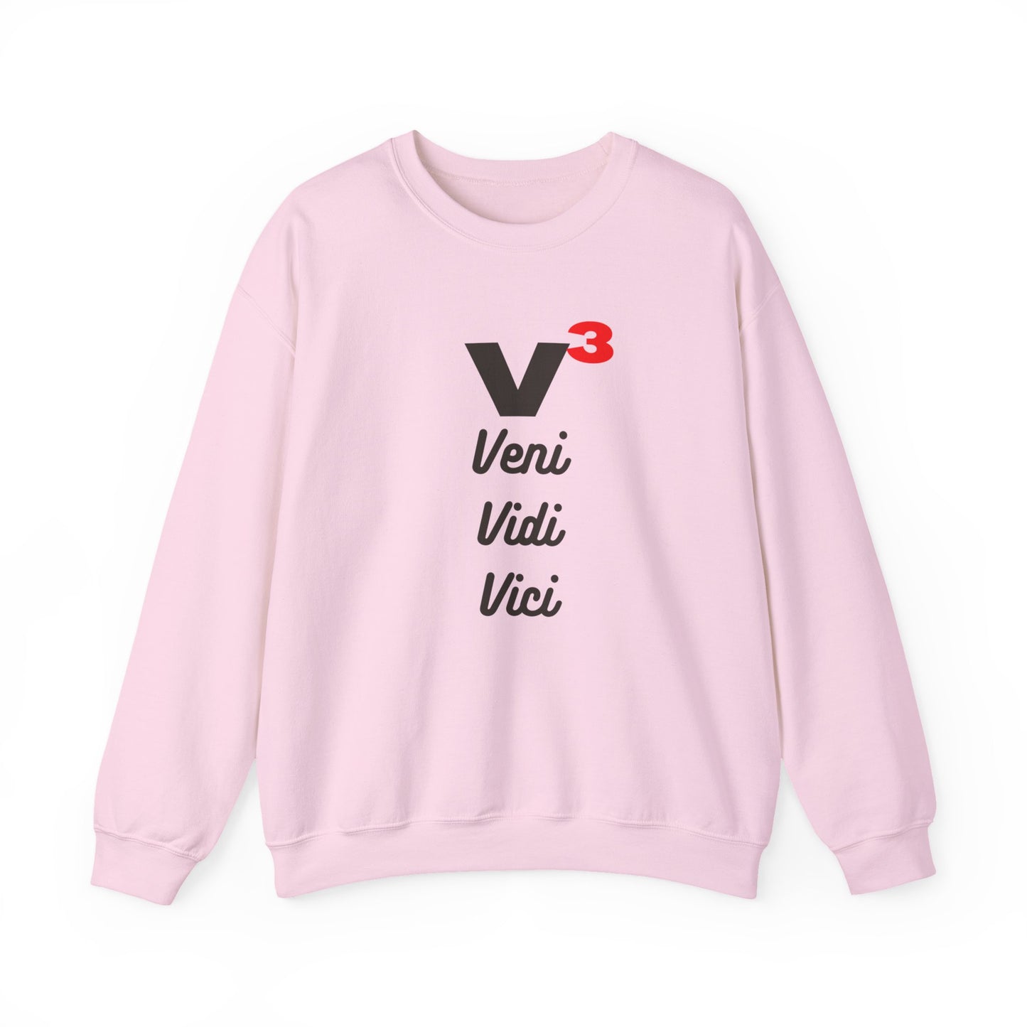 Veni, Vidi, Vici | V-Cubed | Unisex Heavy Blend Crewneck Sweatshirt