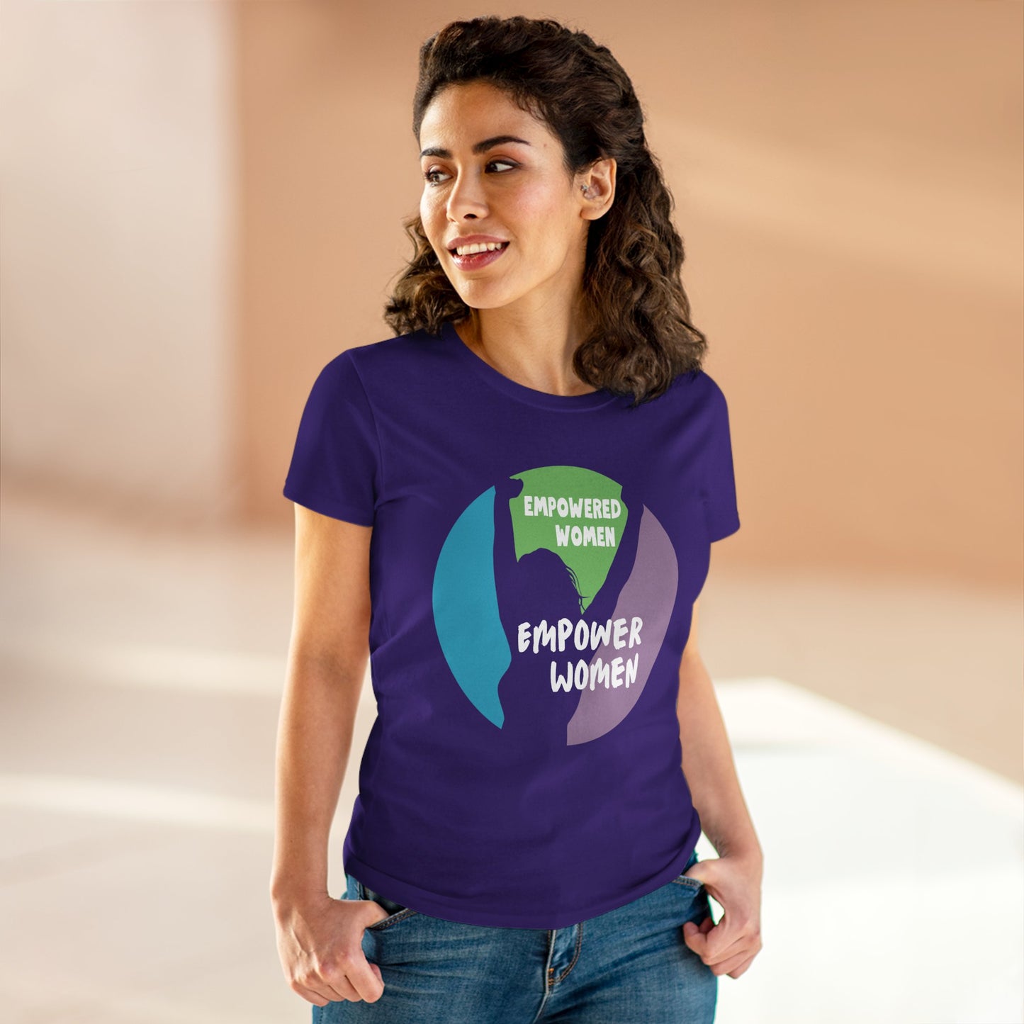 Empowered Women Empower Women | V1 | Women's Midweight Graphic Tee