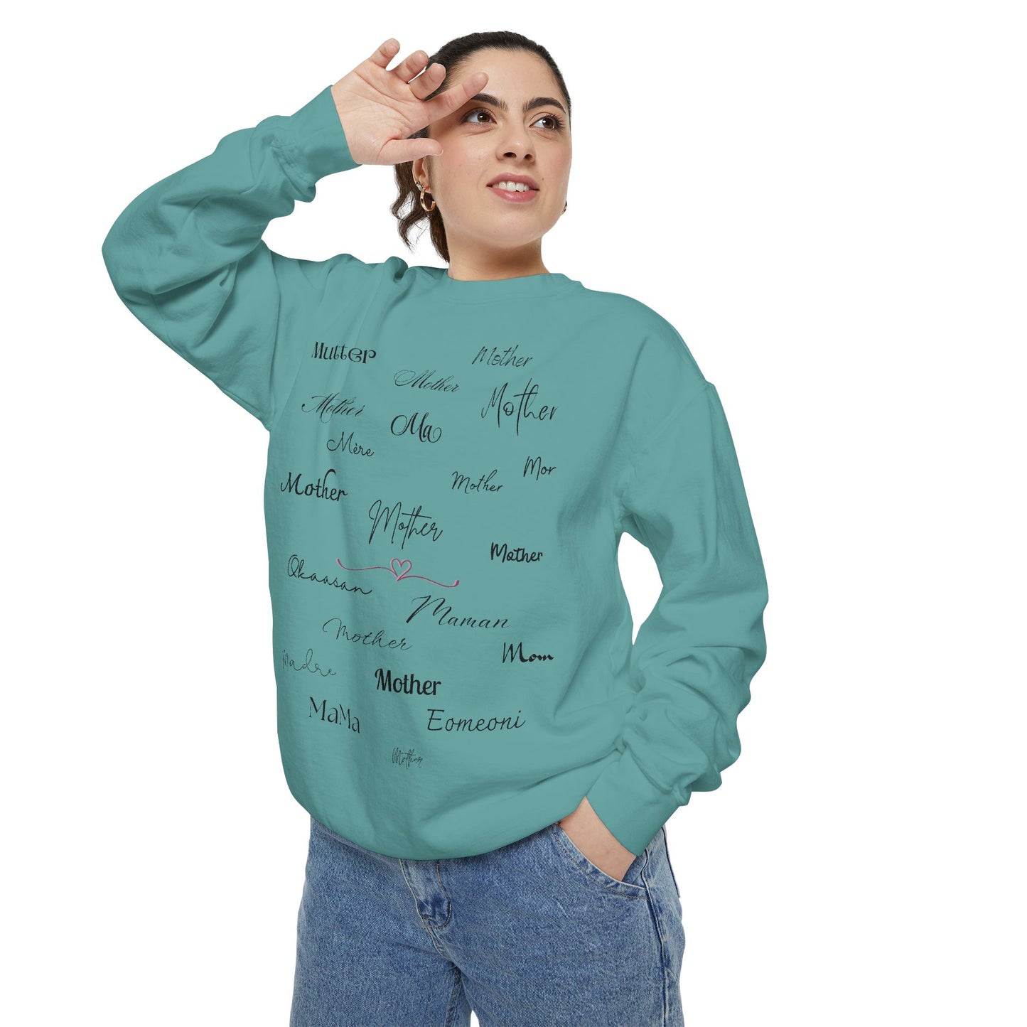 Mom Mother Madre | Garment Dyed Sweatshirt