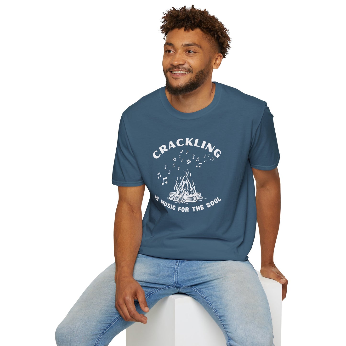 Crackling is Music for the Soul | Unisex Graphic Tee