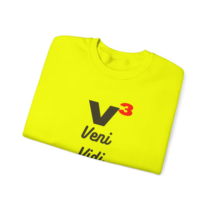 Veni, Vidi, Vici | V-Cubed | Unisex Heavy Blend Crewneck Sweatshirt