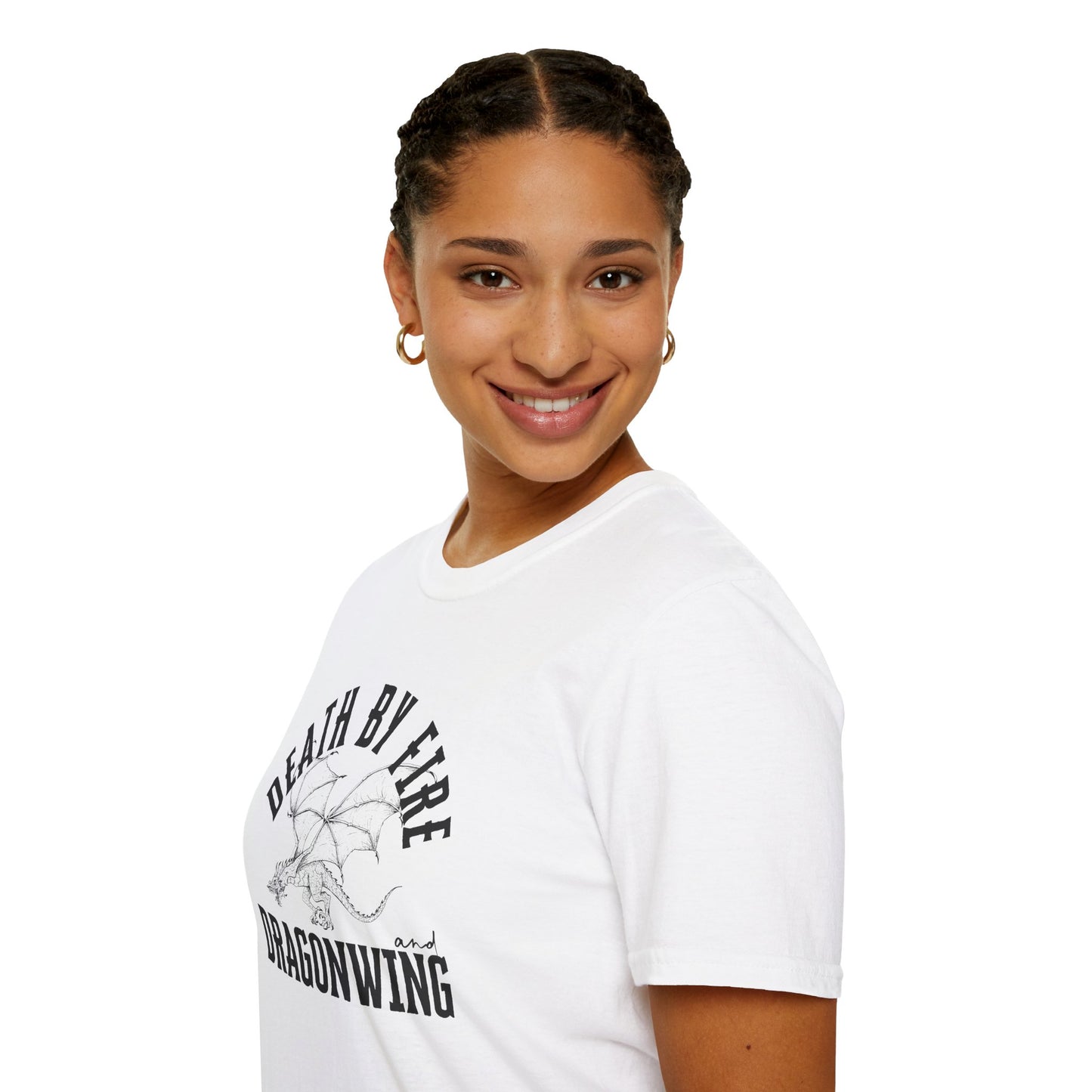 Death By Fire & Dragonwing | Unisex Graphic Tee