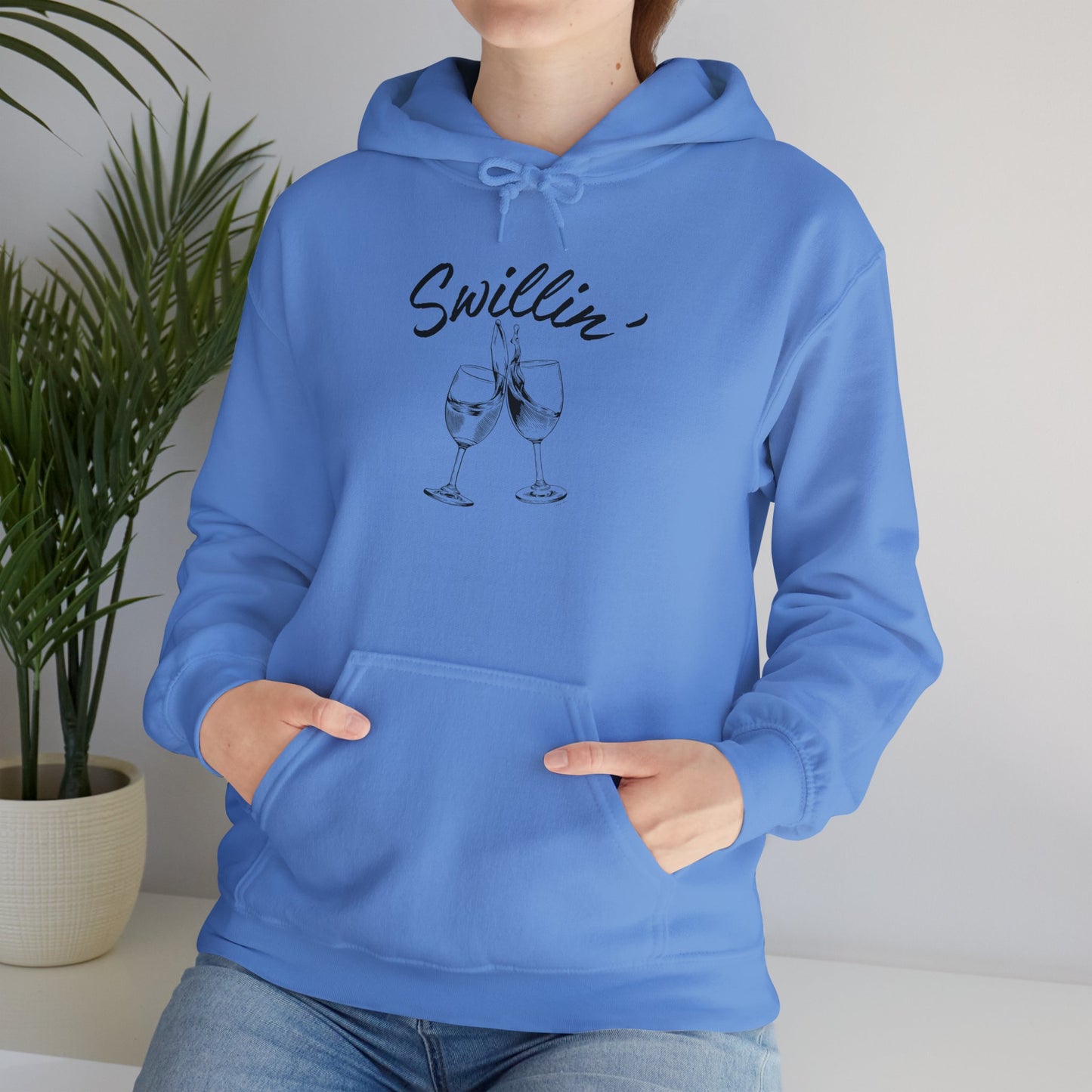 Swillin' Wine - Hoodie