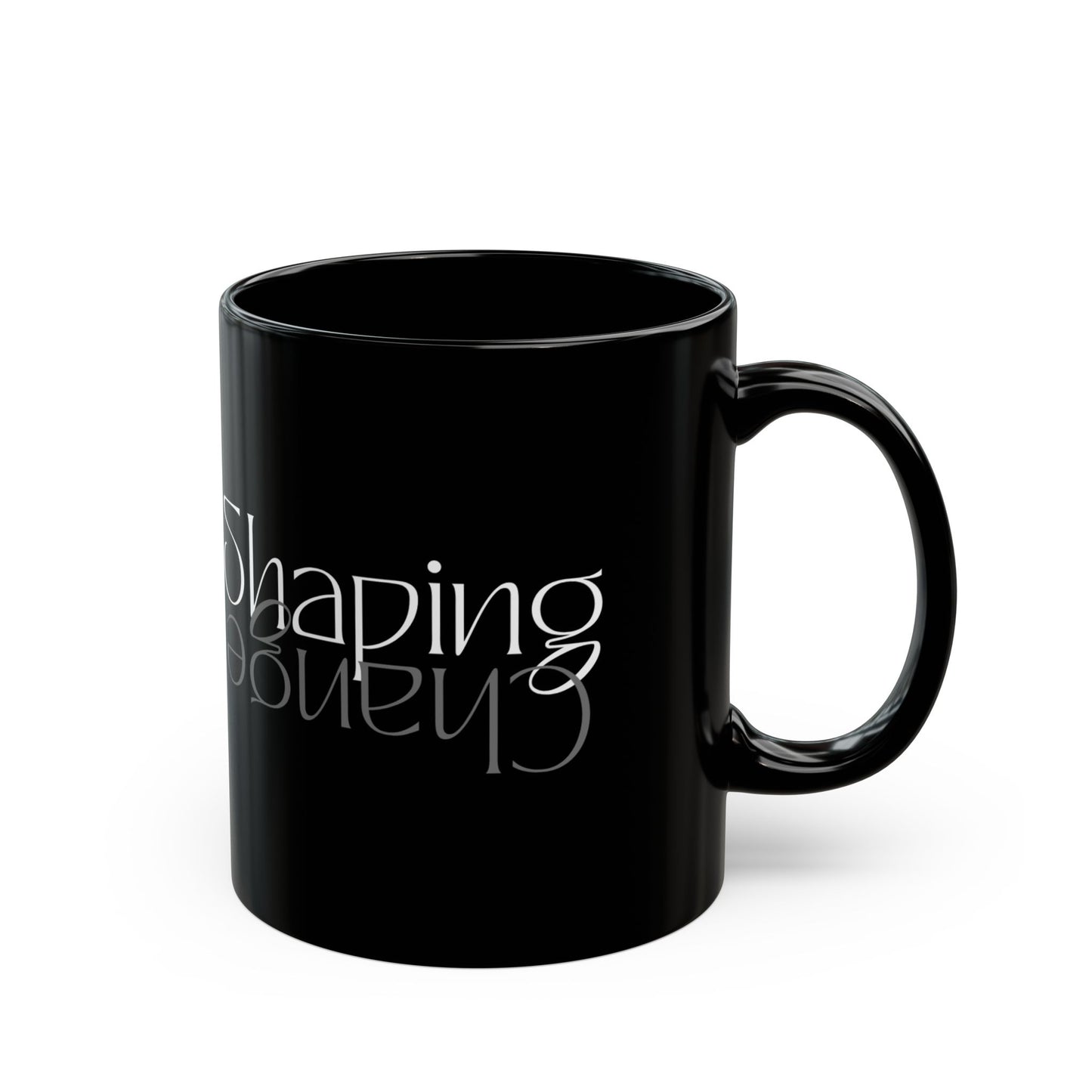 Shaping Change Mug | Black Ceramic Mug | 11oz