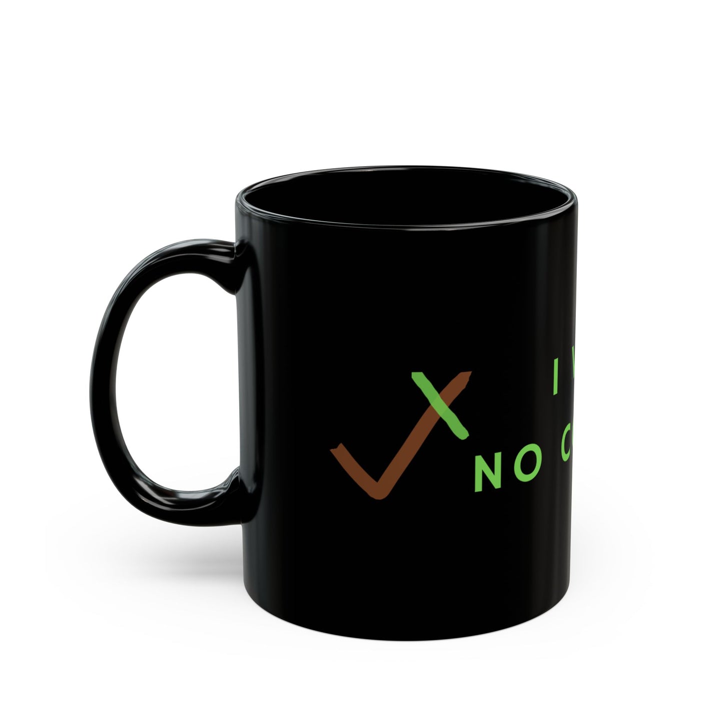 I Voted | Black Ceramic Mug | 11 oz