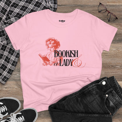Bookish & A Lady | Women's MIdweight Graphic Tee