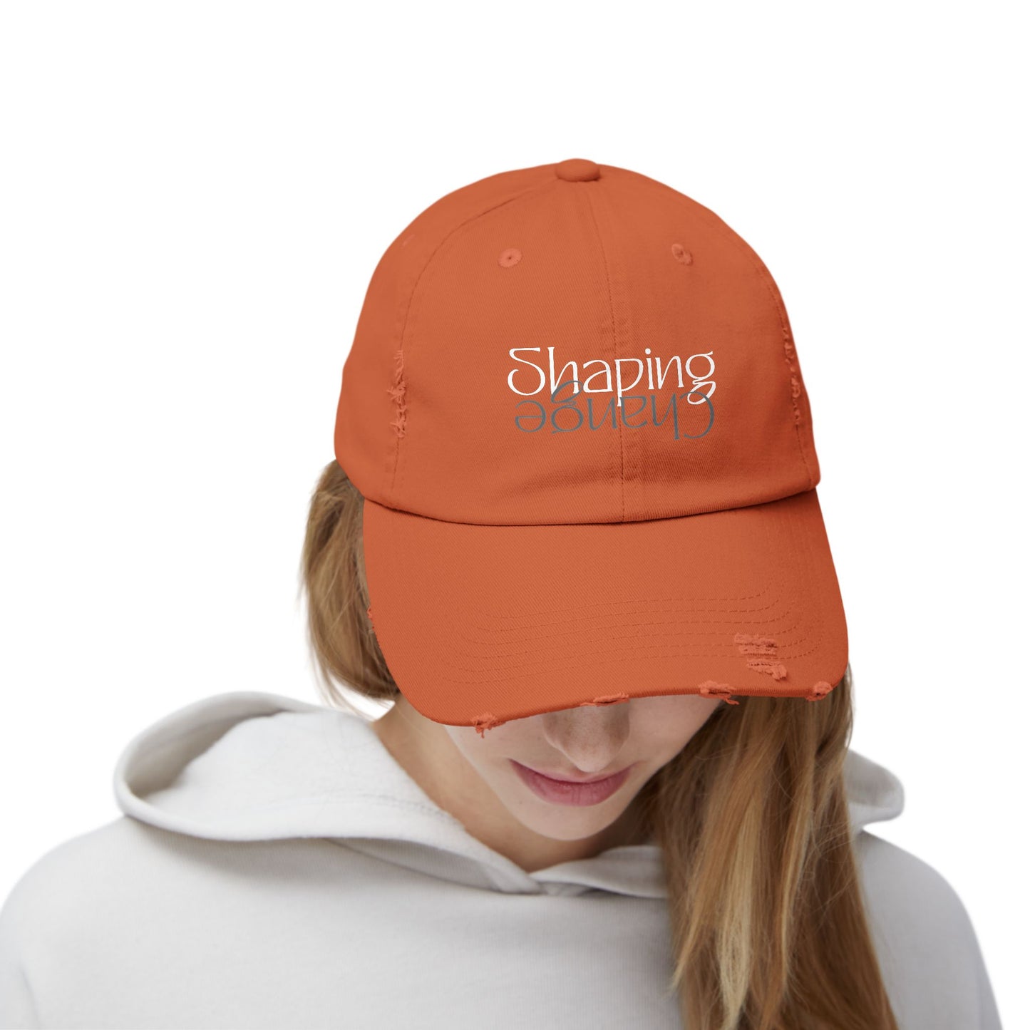 Shaping Change | V2 | Unisex Distressed Cap