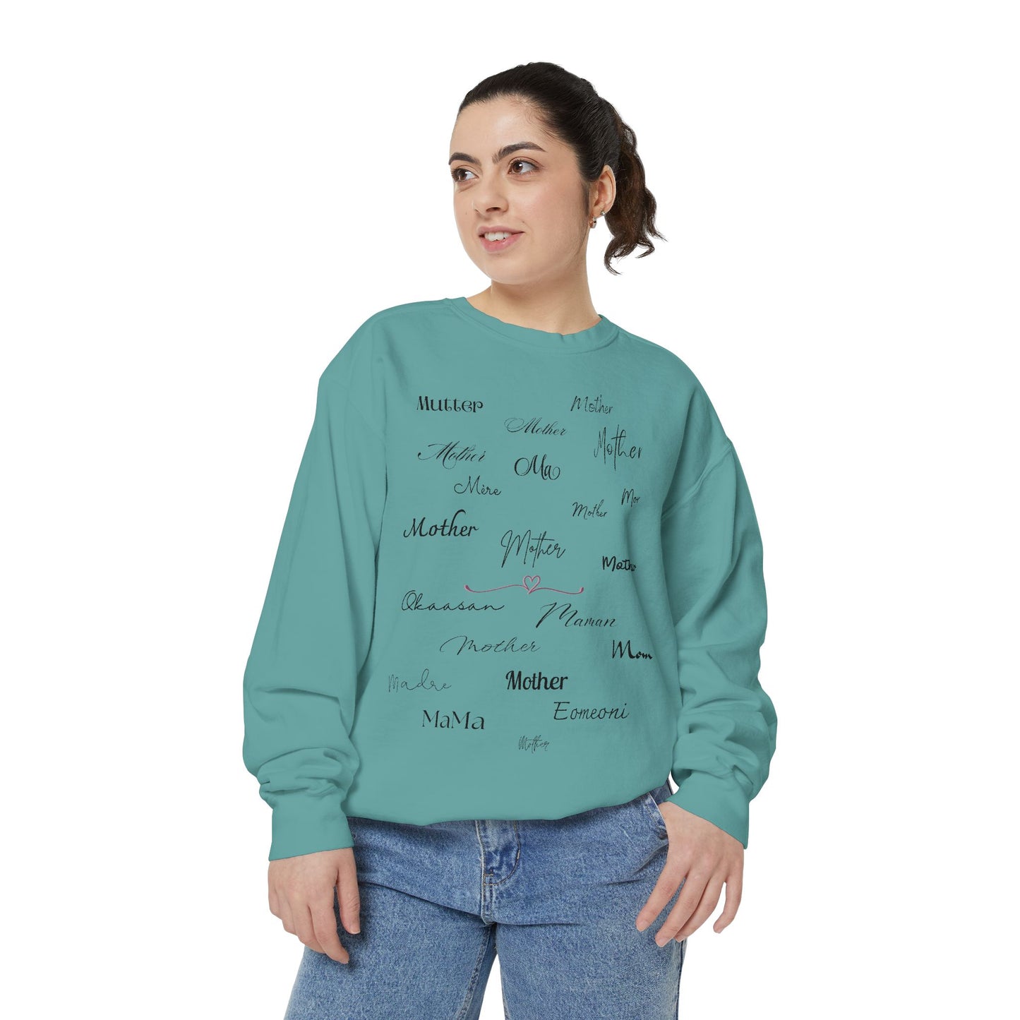 Mom Mother Madre | Garment Dyed Sweatshirt