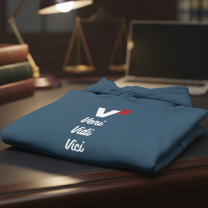 Veni, Vidi, Vici | V-Cubed | Hoodie