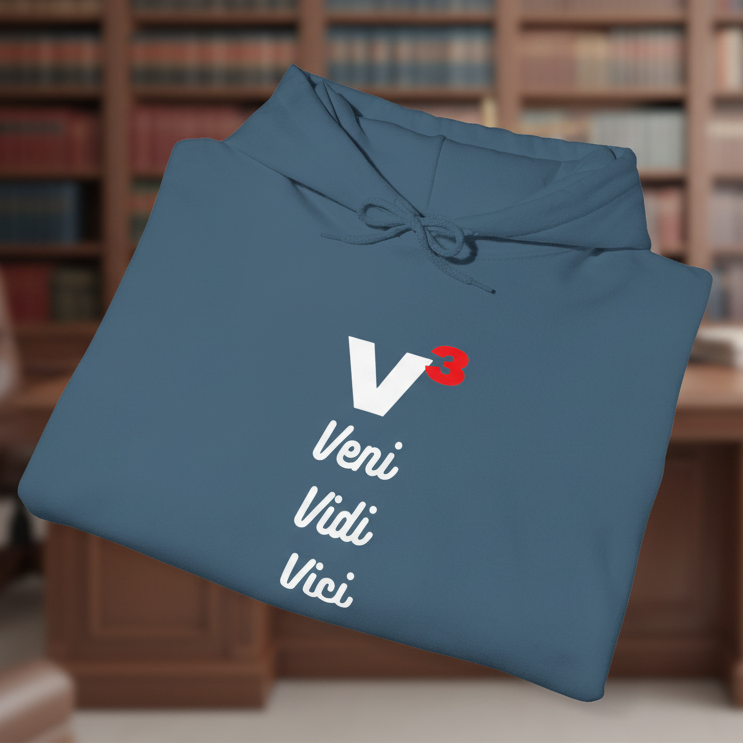 Veni, Vidi, Vici | V-Cubed | Hoodie