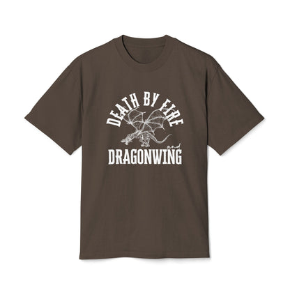 Death By Fire & Dragonwing | Unisex Heavy Faded Tee