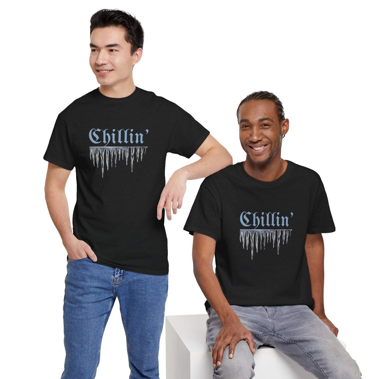 Chillin' | 80s Inspired | Unisex Heavy Cotton Graphic Tee