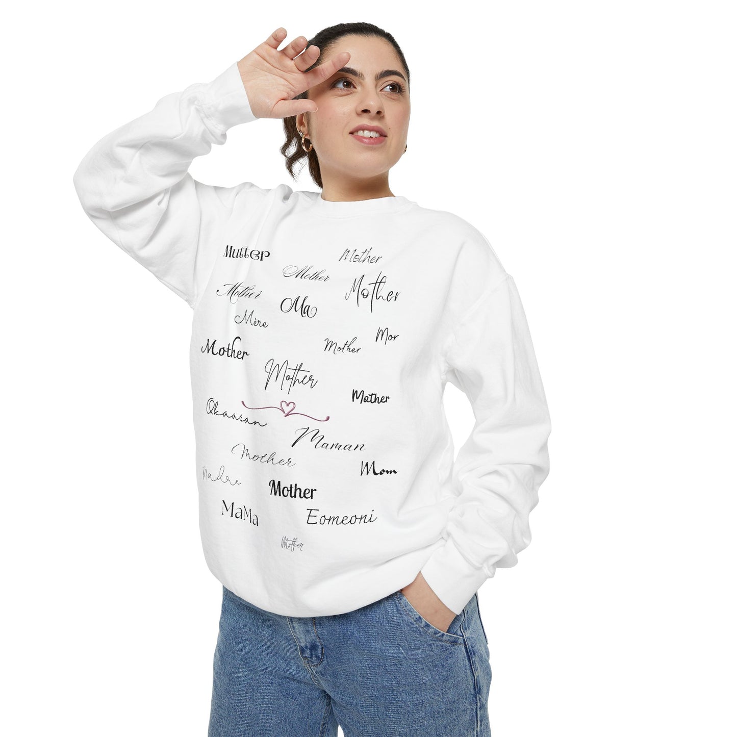 Mom Mother Madre | Garment Dyed Sweatshirt