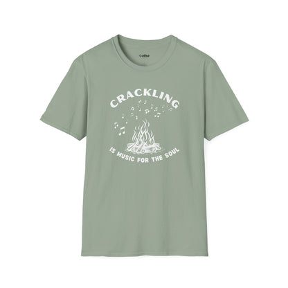 Crackling is Music for the Soul | Unisex Graphic Tee