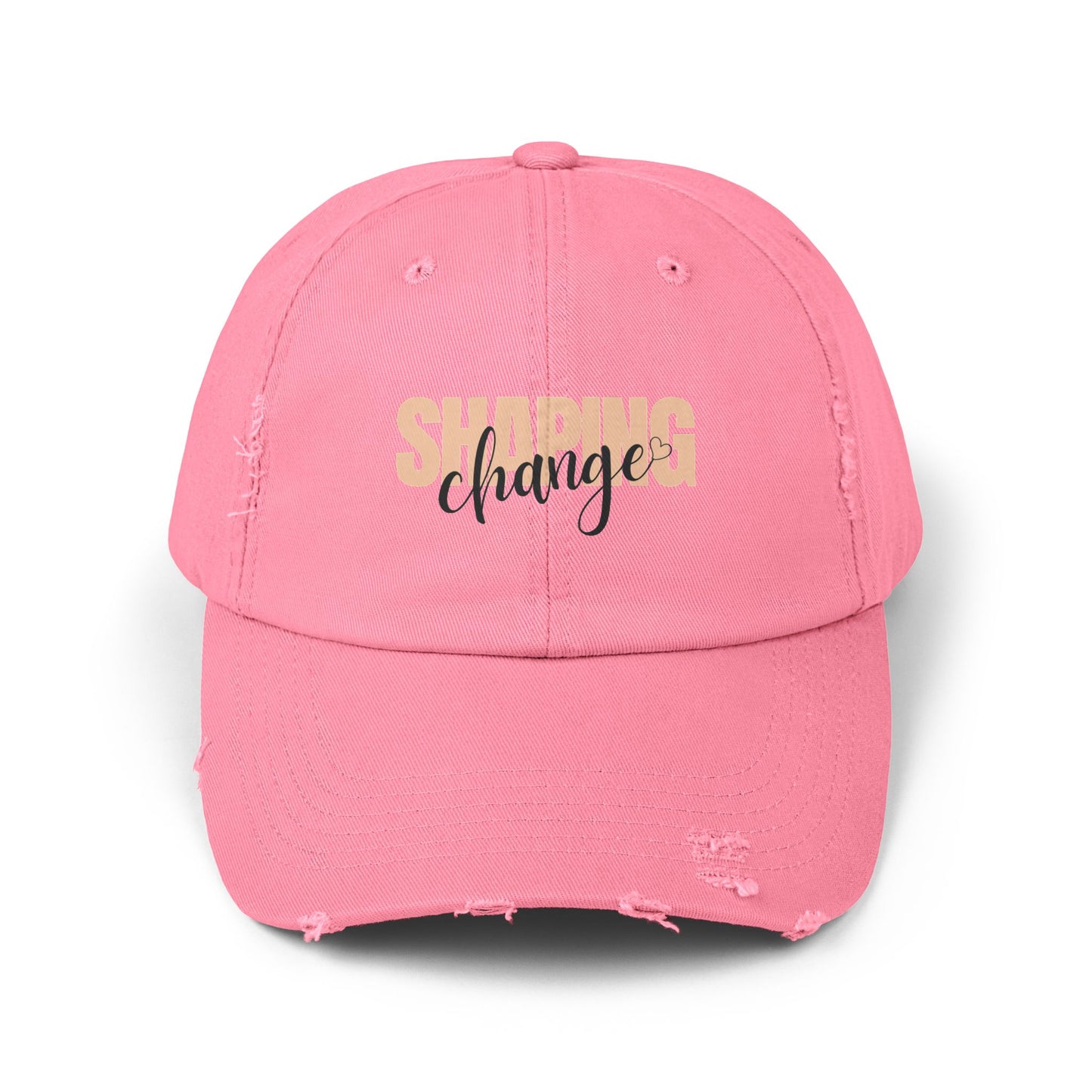 Shaping Change | Unisex Distressed Cap