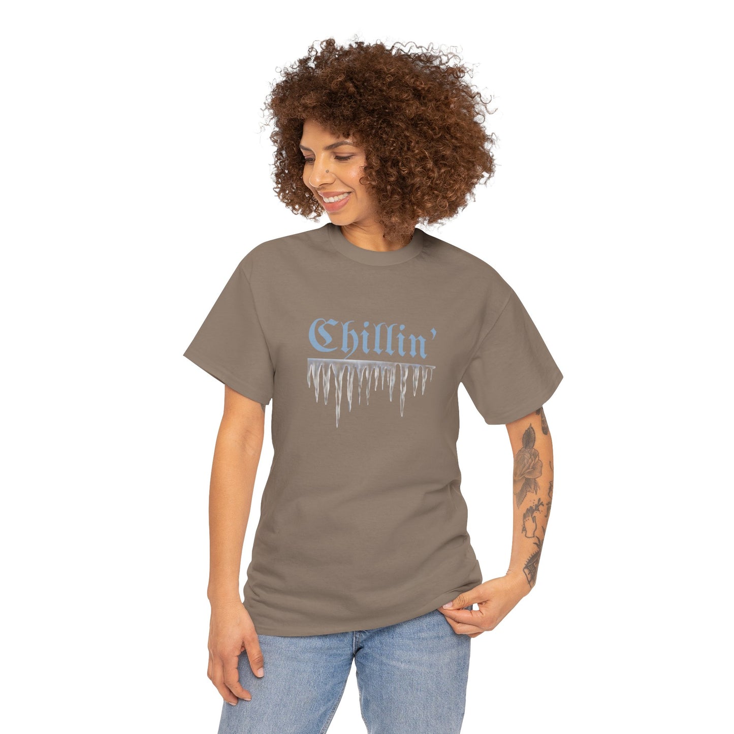 Chillin' | 80s Inspired | Unisex Heavy Cotton Graphic Tee