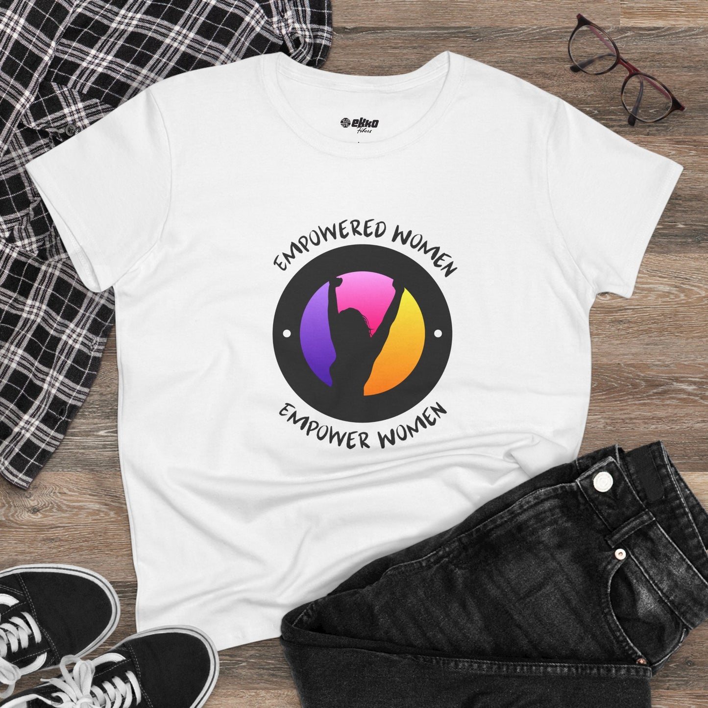 Empowered Women Empower Women | V3 | Women's Midweight Graphic Tee