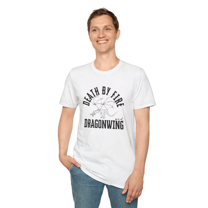 Death By Fire & Dragonwing | Unisex Graphic Tee