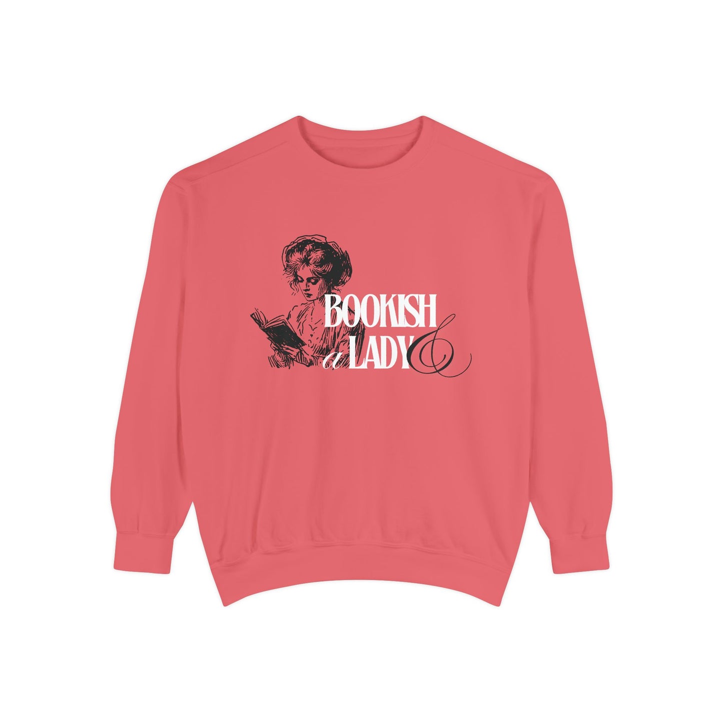 Bookish & A Lady | Garment Dyed Sweatshirt
