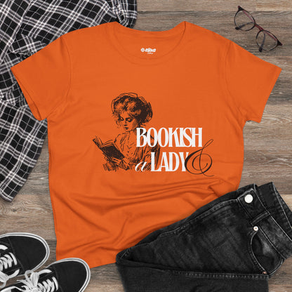 Bookish & A Lady | Women's MIdweight Graphic Tee