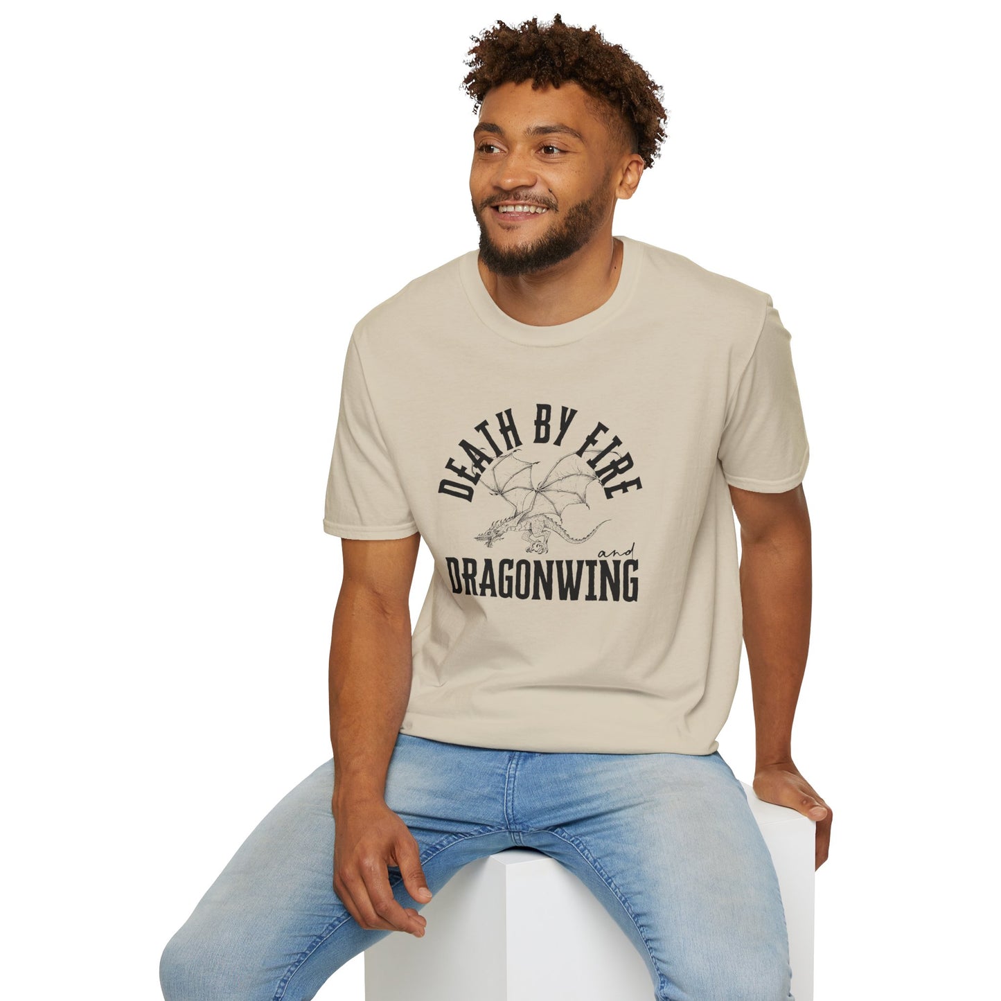 Death By Fire & Dragonwing | Unisex Graphic Tee