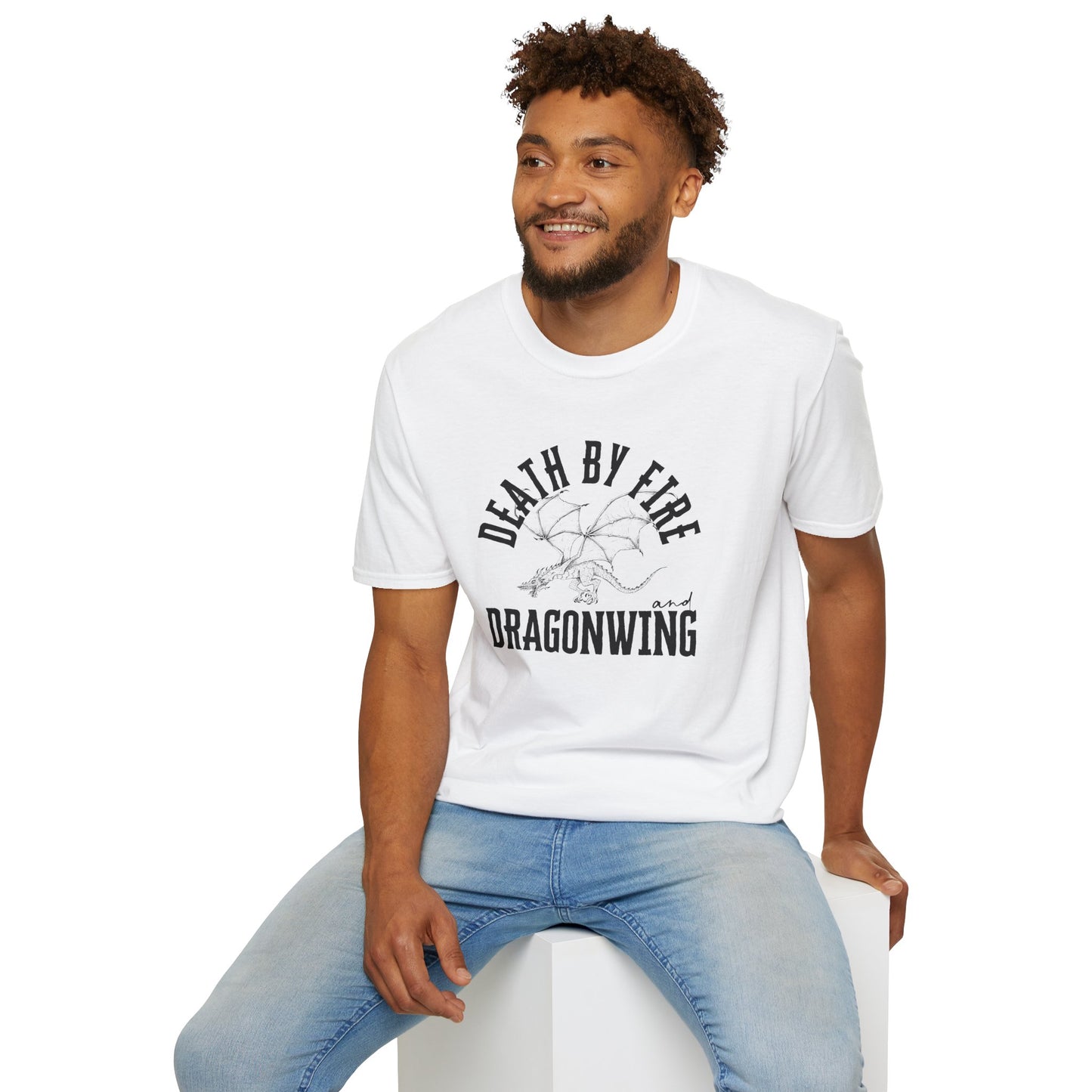 Death By Fire & Dragonwing | Unisex Graphic Tee